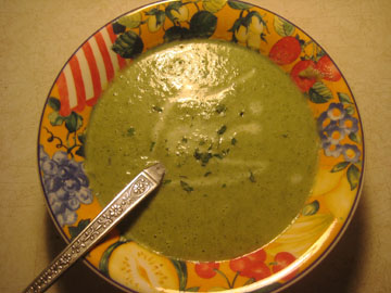 Broccoli Soup 05.08.09